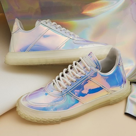 giuseppe zanotti NIB shimmering lowtops for men - Picture 14 of 16